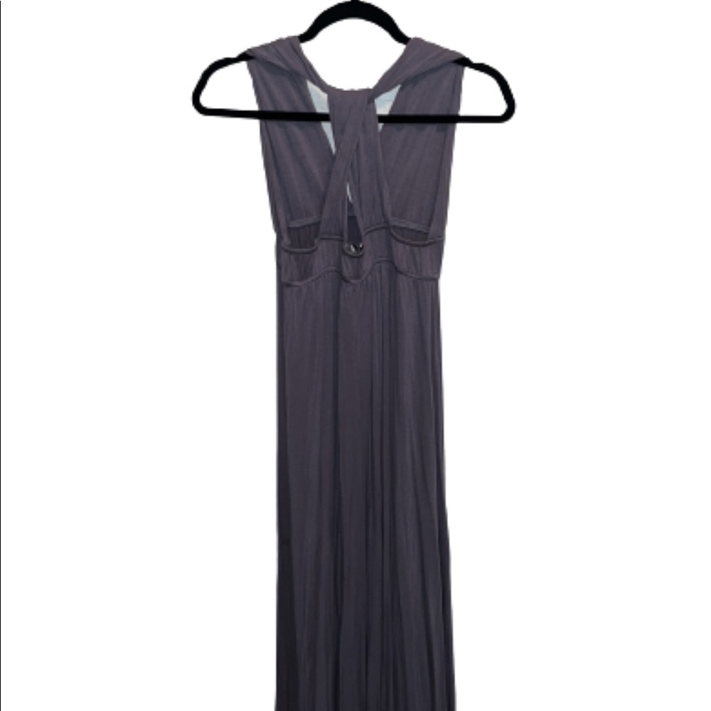 Necessary Objects Bluish Gray Sleeveless Maxi Dre… - image 3